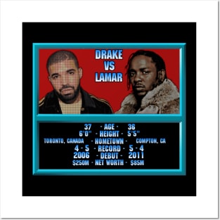 Drake VS Kendrick Posters and Art